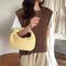 2022 Fashion woven bag luxury designer handbag brand women tote bag lady shoulder bags PU spring bags leather casual handbag