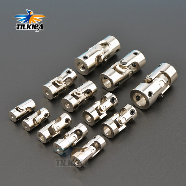 Rc Boat Car Metal Cardan Joint 2mm/2.3mm/3mm/3.175mm/4mm/5mm/6mm/8mm/10mm Gimbal Couplings Shaft Motor Connector Universal Joint