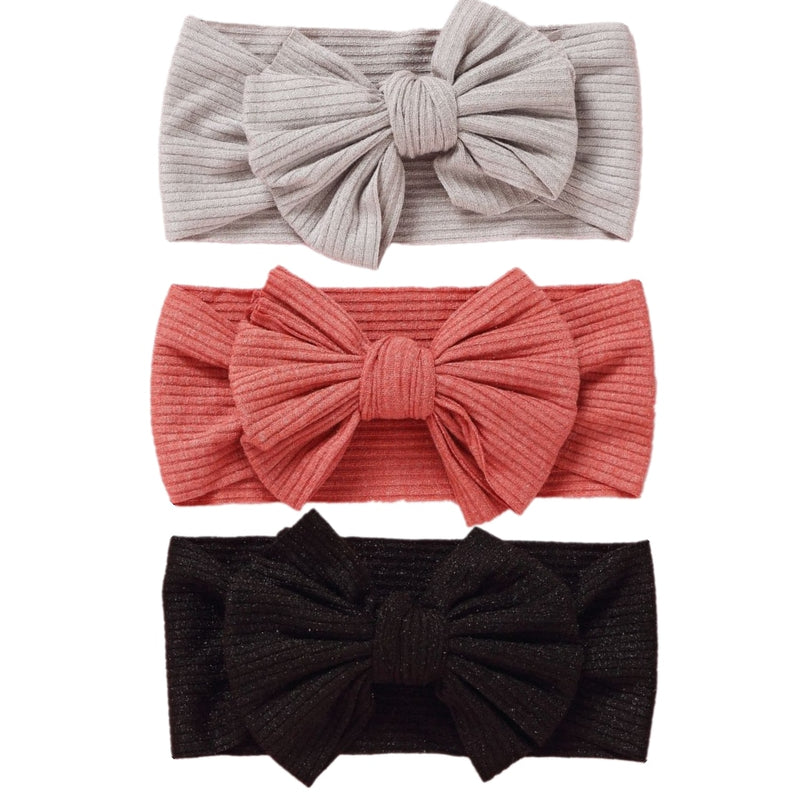 3pcs/lot Cable Knit Baby Girl Headband Bandeau Bebe Nylon Headbands for Newborn Girls Elastic Hair Band Baby Hair Accessories