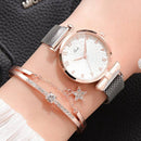 Luxury Women Bracelet Quartz Watches For Women Magnetic Watch Ladies Sports Dress Pink Dial Wrist Watch Clock Relogio Feminino