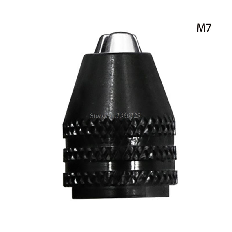 1pcs Mini Multifunctional Multi  M7/M8 Keyless Drill Chuck For Rotary Tools M8X0.75 Quick Change Three-Jaw Drill Chuck