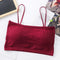 Fashion Women Sling Tube Top Sexy Bra Top Breathable Chest Pad Wearing Underwear Seamless Ice Silk Breast Wrap Lingerie Female