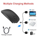 1600Dpi Wireless Mouse 2.4G Classic Rechargeable Mice Ultra-Thin Silent Mouse Mute For Laptop PC Office Notebook