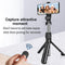 Bluetooth-Compatible Selfie Stick Mobile Phone Holder Handle Retractable Portable Multifunctional Tripod For Phone