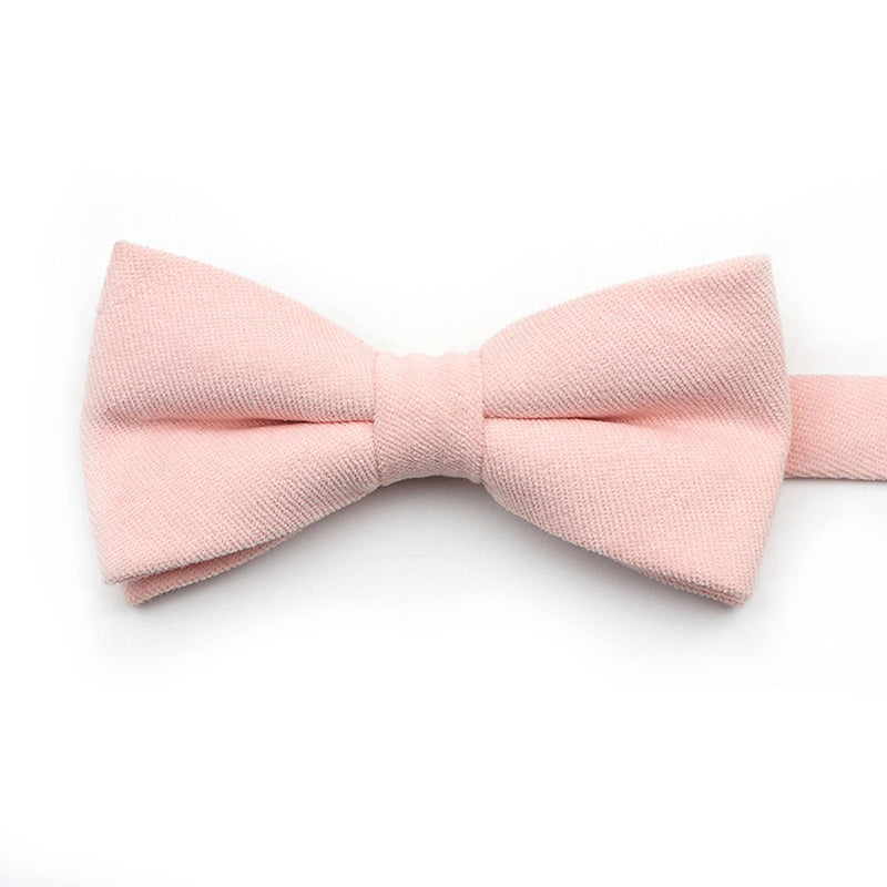NEW Macarons Solid Color Men Bow Tie Super Soft Suede Classic Shirts Bowtie Bowknot Adult Child Butterfly Cravats For Wedding