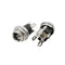 5.5mm x 2.1mm 5.5x2.1 DC Power Supply Plug Connector + Female Metal Panel Mount Socket Jack Plug DC Connectors Terminal Adapter