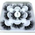 2022 New 5 pairs natural false eyelashes fake lashes long makeup 3d mink lashes eyelash extension mink eyelashes short eyelashes