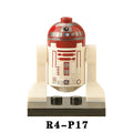 Disney R2-D2 Building Blocks C-3PO General Grievous R4-P17 K-2SO IG88 Battle Buzz Droid Star Bricks Action Figures Christmas Toy