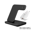 3 in 1 Wireless Charger Stand 15W Qi Fast Charging Dock Station for Apple Watch iWatch 7 AirPods Pro For iPhone 13 12 XS 8 Plus