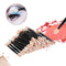 Hot Disposable 30/50/100PC Eye shadow Brush Makeup Dual Sided Sponge Nylon Set Eye Shadow Brushes For Cosmetic Applicator Makeup