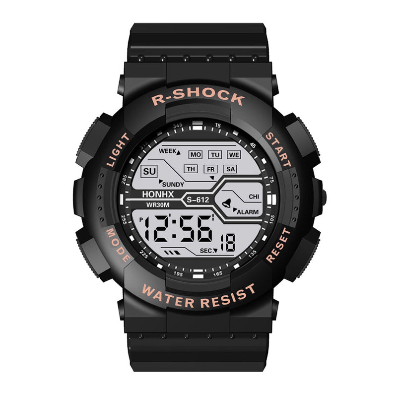 Honhx Led Digital Watch A Variety Of Styles Of Cool Sports Electronic Watches With 4 Buttons Life Waterproof Watch Часы Мужские