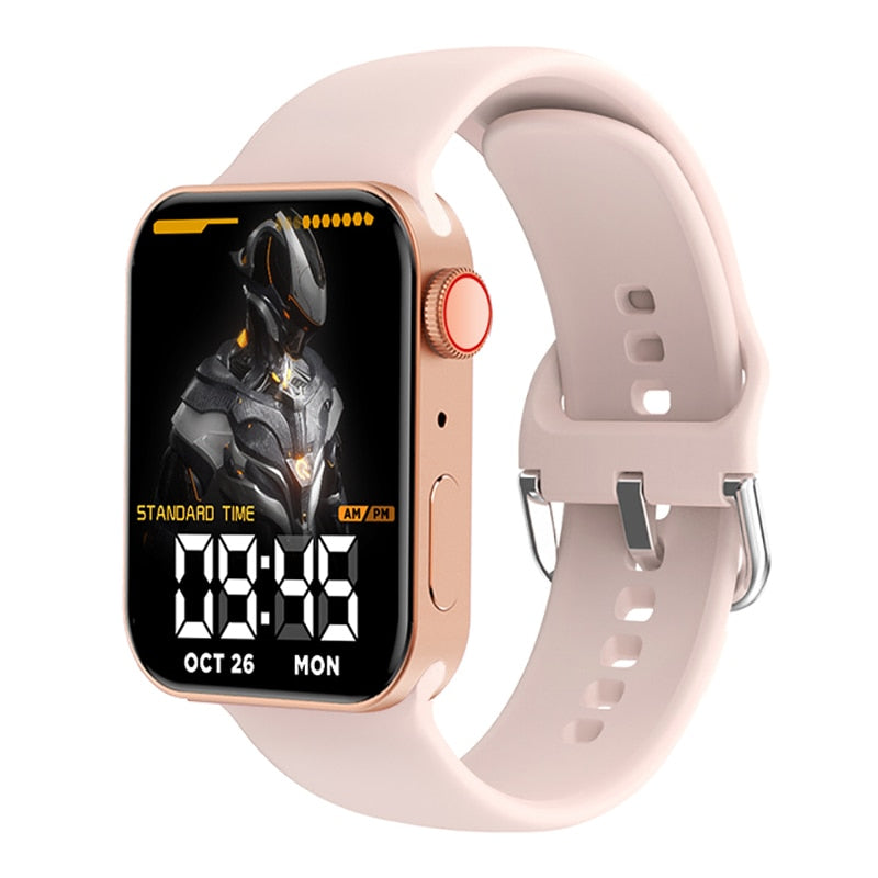 IWO Series 7 Smart Watch DIY Face Heart Rate Men Women Fitness Tracker Smartwatch For Android Xiaomi IOS Phone PK I7 X8 T700 Max