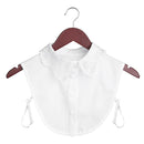 Women Cotton Lace Fake Collar Blouse Vintage Detachable Collar Women&