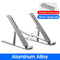 MC N3 Portable Laptop Stand Aluminium Foldable Stand Compatible with 10 to 15.6 Inches Laptops For Macbook Lenovo DELL