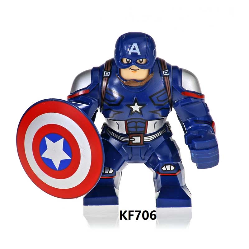73 Style Disney Anime Figure Wolverine The Thing Spide Building Blocks Rman Thor Toys For Children Boy Girls Christmas Gift