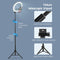 Selfie Ring Light Photography Led Rim Of Lamp With Mobile Holder Support Tripod Stand Ringlight For Live Video Streaming