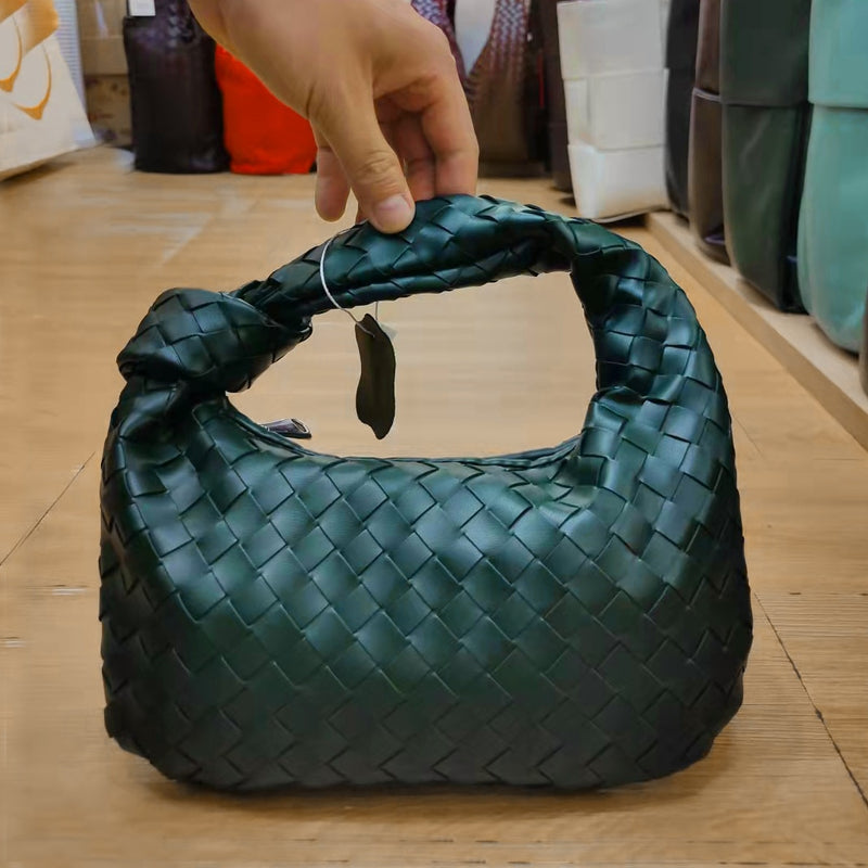 2022 Fashion woven bag luxury designer handbag brand women tote bag lady shoulder bags PU spring bags leather casual handbag