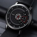 UTHAI CQ57 Men’s Quartz Wrist Watch Clock Leather Strap Sport Business Casual Waterproof Top Brand Simple For Male New 2020