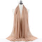 72*175cm Hijab Chiffon 2021 Maxi Big Size Scarf For Muslim Women Headscarf Ladies Headwraps Pashmina Hijab Muslim Fashion Islam