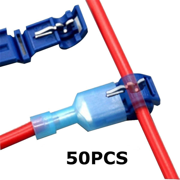 50Pcs(25set) Quick Electrical Cable Connector Snap Splice Lock Wire Terminal Crimp Car Connectors Waterproof Electric Connector