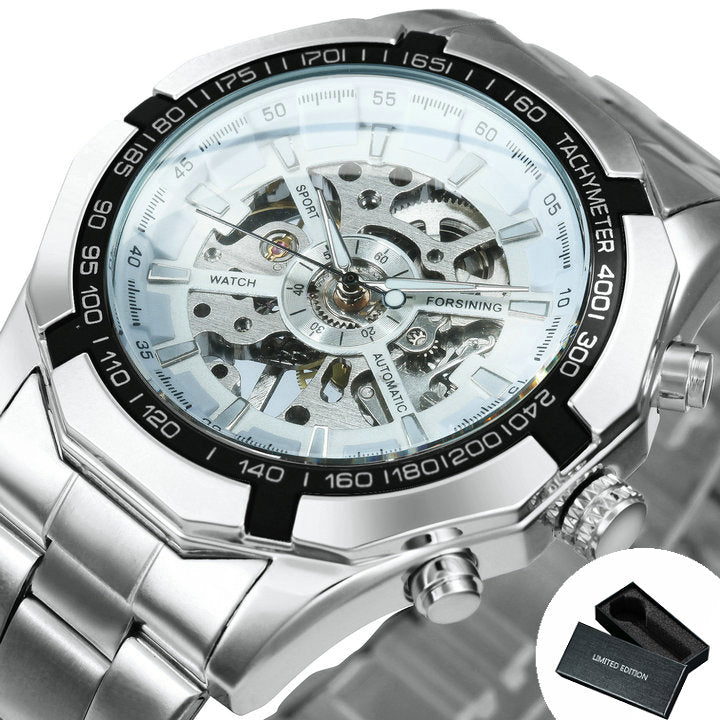 Winner Watch Men Skeleton Automatic Mechanical Watch Gold Skeleton Vintage Man Watch Mens Watches Top Brand Luxury часы мужские