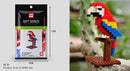 Mini Building Blocks 3D Animal  Diamond Model Micro Bricks Dog Cat Bird Moose Wolf Panda Macaw Toys For Children Birthday Gifts