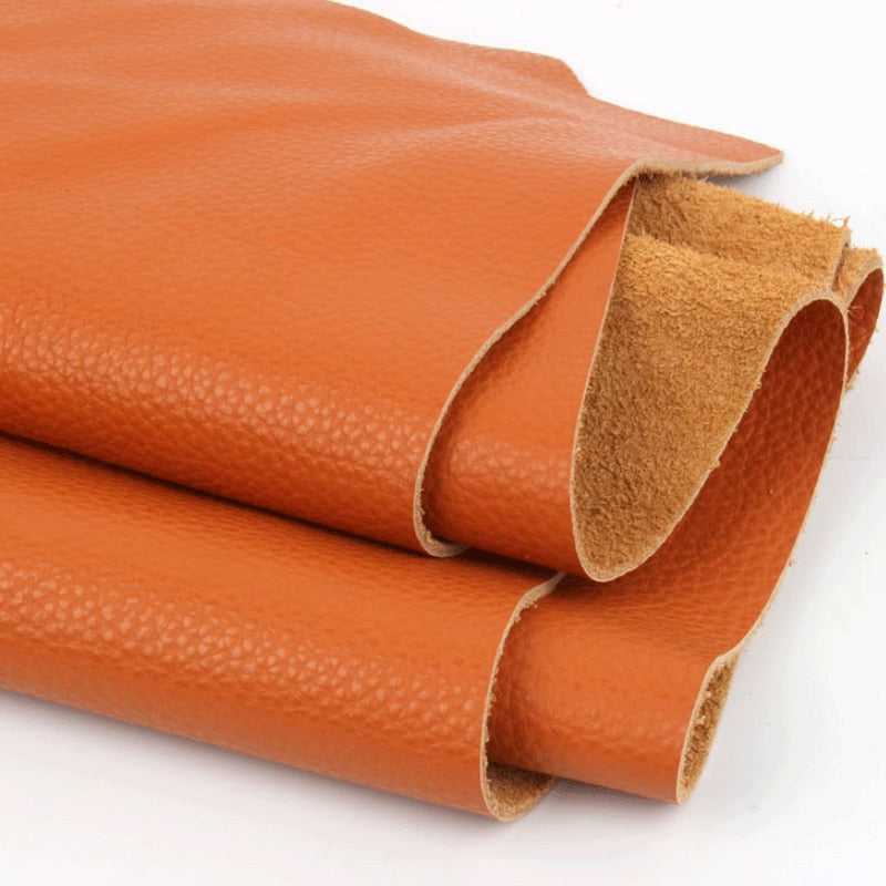 leather Vegetable Tanned Cowhide Material Fabric Piece, Genuine Leather Wallet handbag shoes DIY Leathercraft Accessories