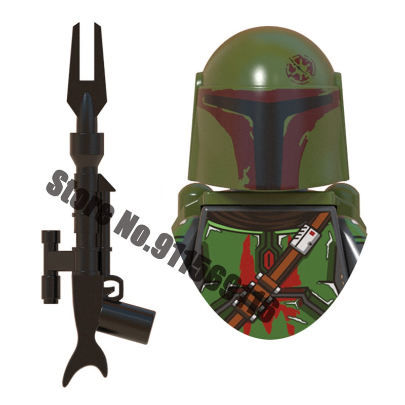 WM6094 Building Blocks WM916-A Paz XP400 PG640 PG641 PG642 X1533 Vizla Bo-Katan Sabine Wren Bricks Figure