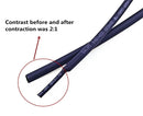 5 METER/LOT BLACK 1mm 1.5mm 2mm 2.5mm 3mm 3.5mm 4mm 5mm 6mm Heat Shrink Tubing Tube