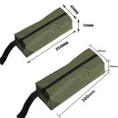 Oxford Canvas Waterproof Storage Hand Tool Bag Screws Nails Drill Bit Metal Parts Fishing Travel Makeup Organizer Pouch Bag Case