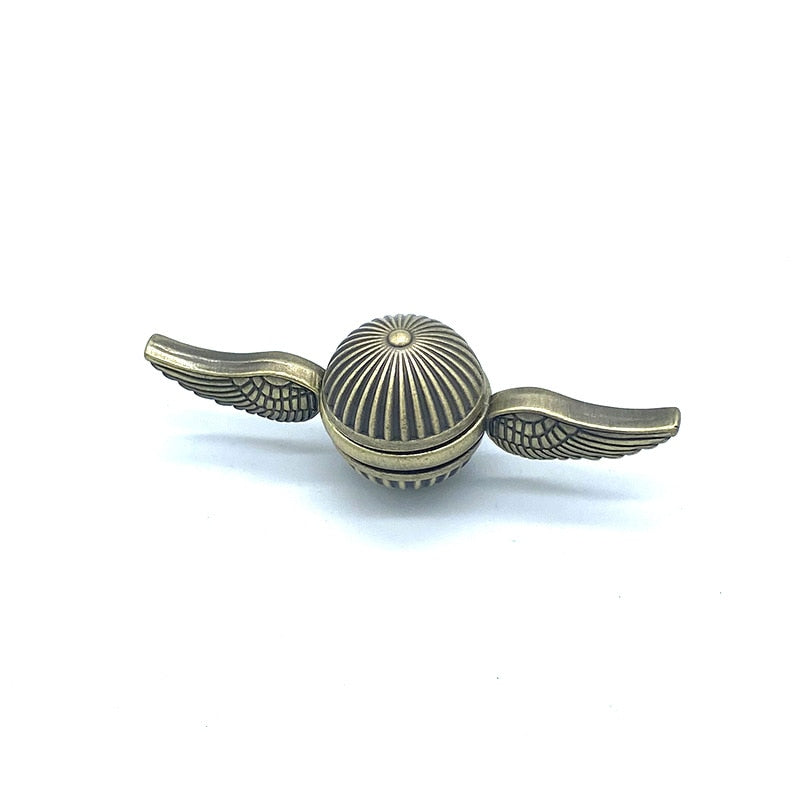 Golden Snitch Fidget Spinner for Kids Adult Anti Stress Fidget Toys Antistress Ball Metal Finger Rotation Spinner Desk EDC Toys