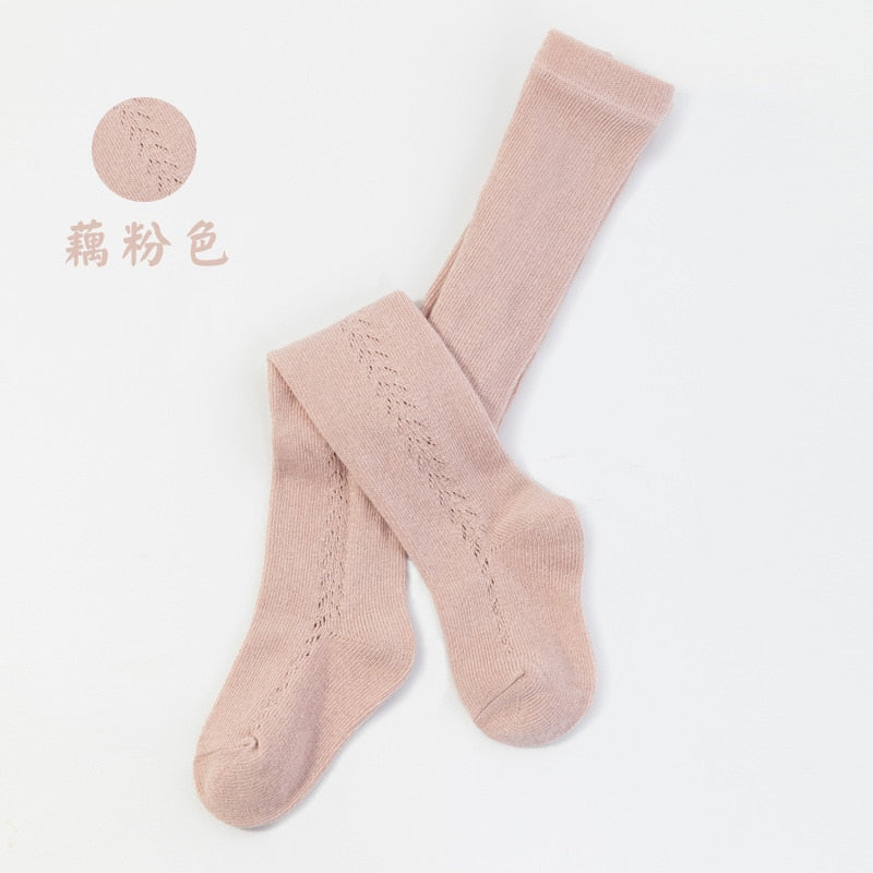 0 to 5 Years Baby Tights Autumn Winter Solid Color Soft Knitted Warm Newborn Toddler Tight Boy Girl Pantyhose Kids Girls Clothes