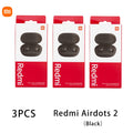 3/6/10 Pieces Xiaomi Redmi AirDots 2 Noise Reduction with Mic AI Control White Redmi AirDots S True Wireless Headset Wholesale