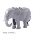 Big Size Building Blocks Cat Dog Pig Rabbit Model Accessories Compatible Bricks Farm Animals Set Assemble Education Toys For Kid