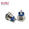 16mm 1NO High Flat Head Waterproof Momentary Reset Metal Push Button Switch Screw Terminal Car Engine Doorbell PC Power Switch