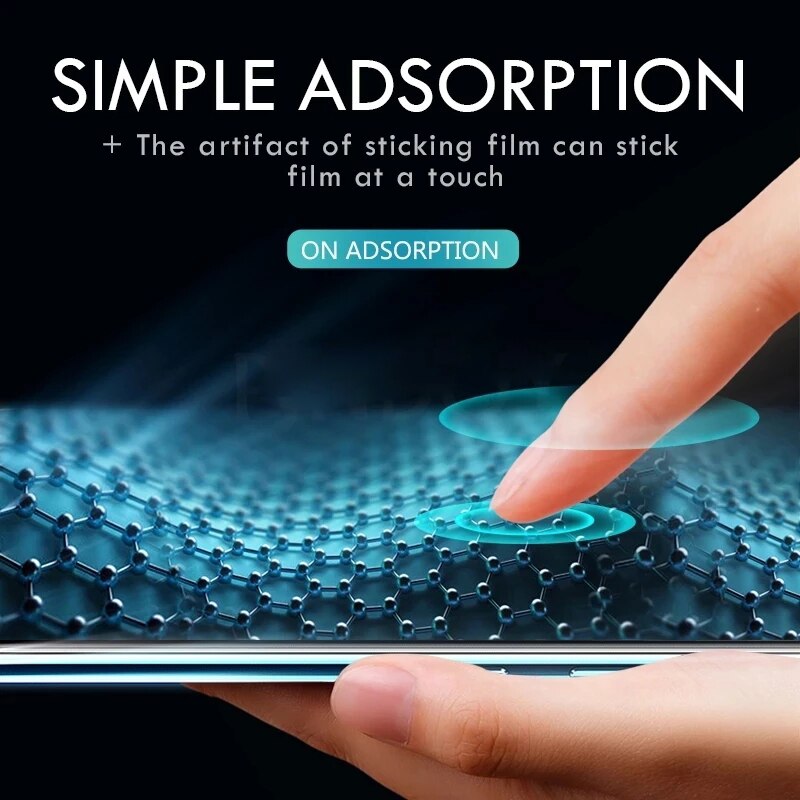 9999D Hydrogel Film For Xiaomi Redmi Note 10 9S 9 8 7 Pro 9A Note 10 11 Pro Screen Protector mi 11T 10T 9T Poco X3 Pro Not Glass