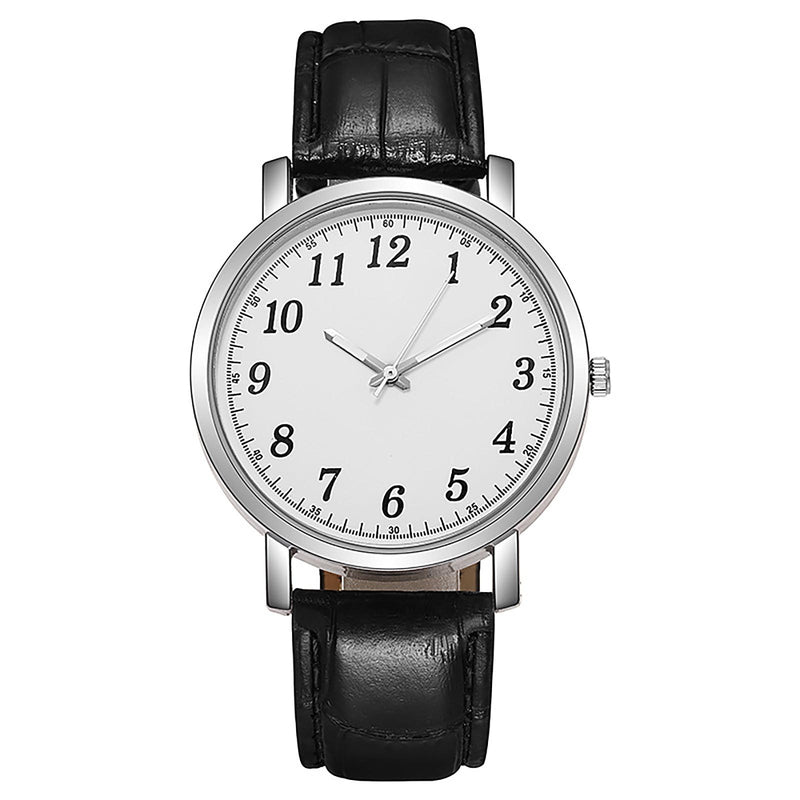 Men Watches 2022 Luxury Fashion Design Leather Watch Digital Quartz Temperament Men&