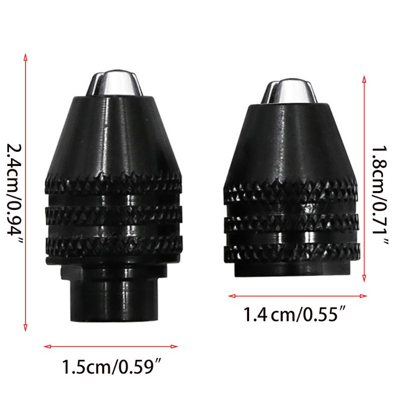 1pcs Mini Multifunctional Multi  M7/M8 Keyless Drill Chuck For Rotary Tools M8X0.75 Quick Change Three-Jaw Drill Chuck