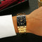 Relogio Masculino WWOOR Gold Watch Men Square Mens Watches Top Brand Luxury Golden Quartz Stainless Steel Waterproof Wrist Watch