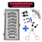 2 Pairs 3D Natural Magnetic Eyelashes ,With 5 Magnetic Lashes Handmade Reusable Magnetic False Eyelashes Support Drop Shipping