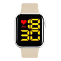 Men&#39;s Wrist Watches LED Digital Watch for Men Women Sports Army Military Silicone Watch Electronic Clock Hodinky Reloj Hombre