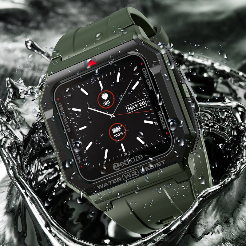 NEW 2021 Zeblaze Ares Heart Rate Tracking Smartwatch Multi Watch Face 3 ATM 15 Days Battery Life Smart Watch For IOS &amp; Android