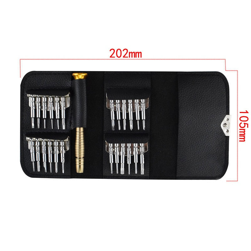 Screwdriver Set 25 in 1 Torx Screwdriver Repair Tool Set For iPhone Cellphone Tablet PC Worldwide Store Hand Tools Set