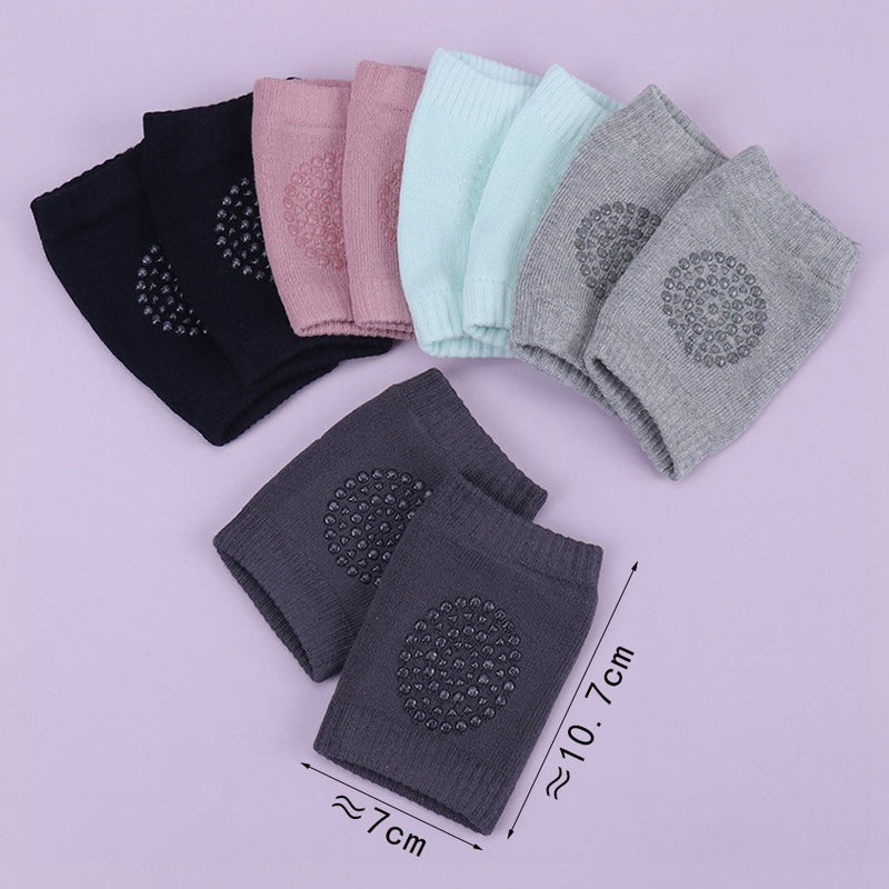 1 Pair Baby Knee Pad Kids Safety Crawling Elbow Cushion Infant Toddlers Baby Leg Warmer Knee Support Protector Accessories