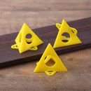 10pcs Pyramid Stands Set Triangle Stands Paint Tool Triangle Paint Pads Feet for Woodworking Carpenter Accessories Paint Pads