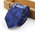61 Colors Jacquard Striped Plaid Paisley Necktie 6cm Polyester Male Narrow Tie Skinny Tuxedo Suit Shirt Gift For Men Accessory
