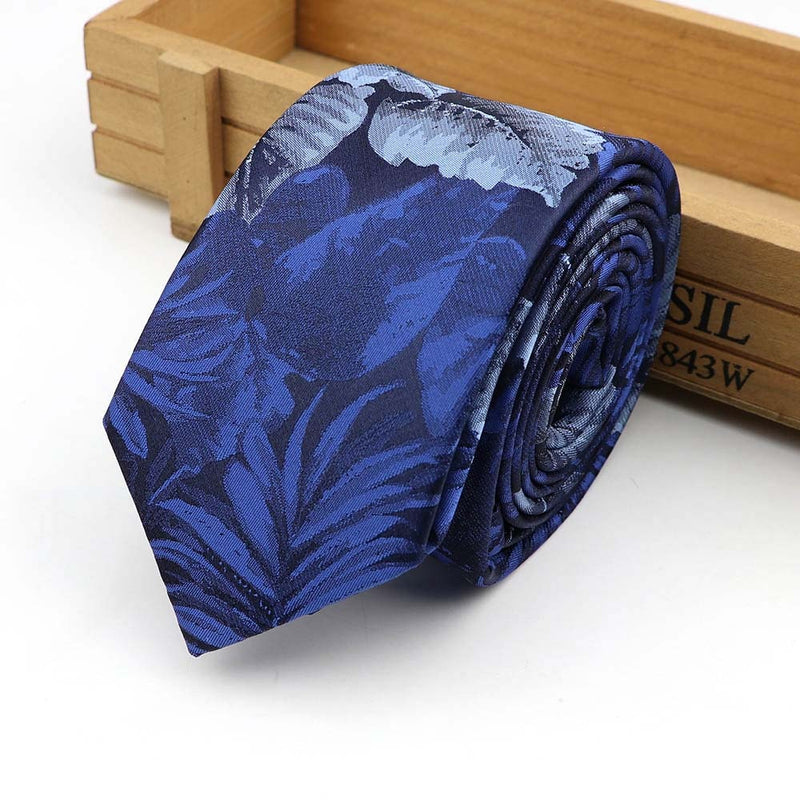 61 Colors Jacquard Striped Plaid Paisley Necktie 6cm Polyester Male Narrow Tie Skinny Tuxedo Suit Shirt Gift For Men Accessory