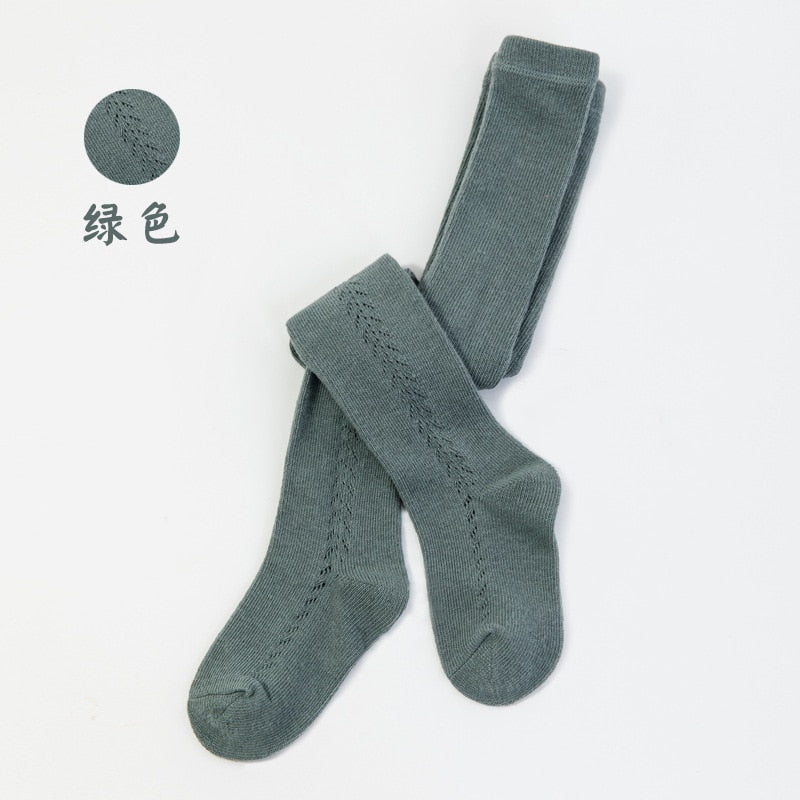 0 to 5 Years Baby Tights Autumn Winter Solid Color Soft Knitted Warm Newborn Toddler Tight Boy Girl Pantyhose Kids Girls Clothes