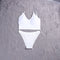 ATHVOTAR 2PCS Bra Sets Seamless Underwear Set Ribbed Bra Top Low-Waist Women Panties Female Bralette Lingerie New