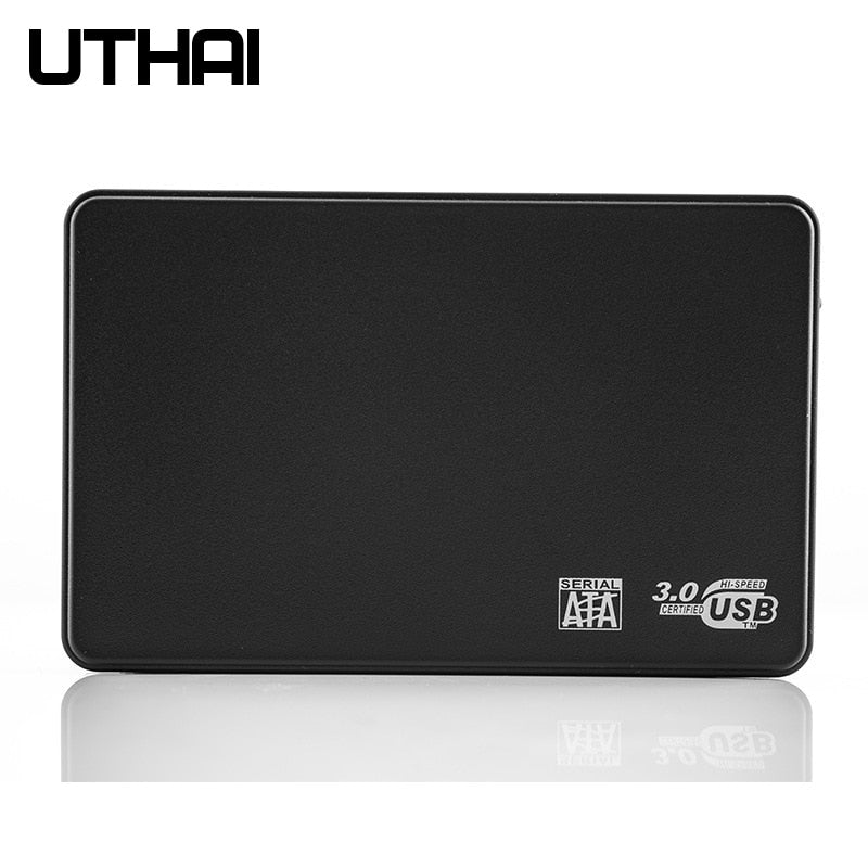 UTHAI T22 2.5&quot; SATA to USB3.0 HDD Enclosure Mobile Hard Drive Cases for SSD External Storage HDD Box With USB3.0/2.0 Cable ABS